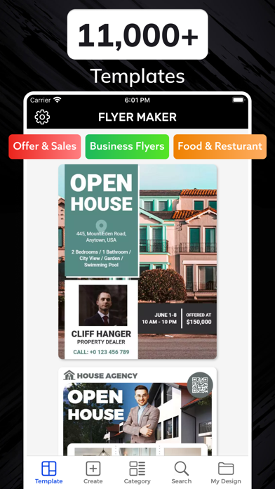 Flyer Maker + Poster Maker