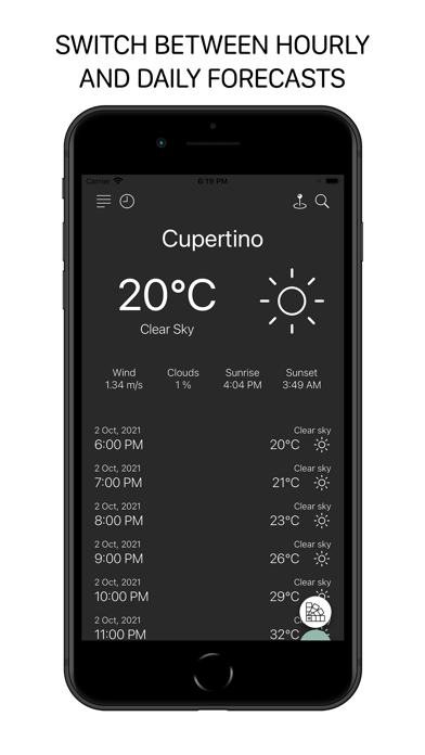 Minimalistic Weather App
