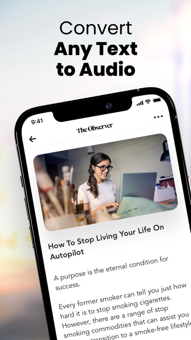 Peech - Text to Voice Reader