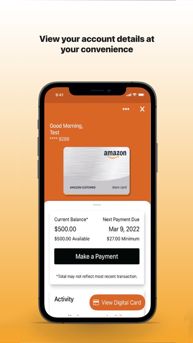 Amazon Store Card