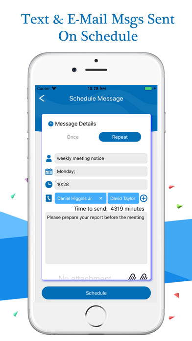 Group Message - Automated Msgs
