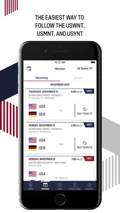 U.S. Soccer – Official App