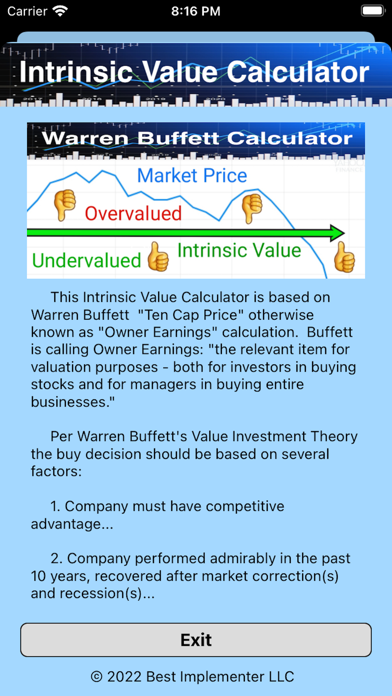 Intrinsic Value Calculator DIY