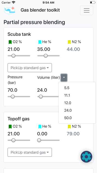 Gas blender toolkit