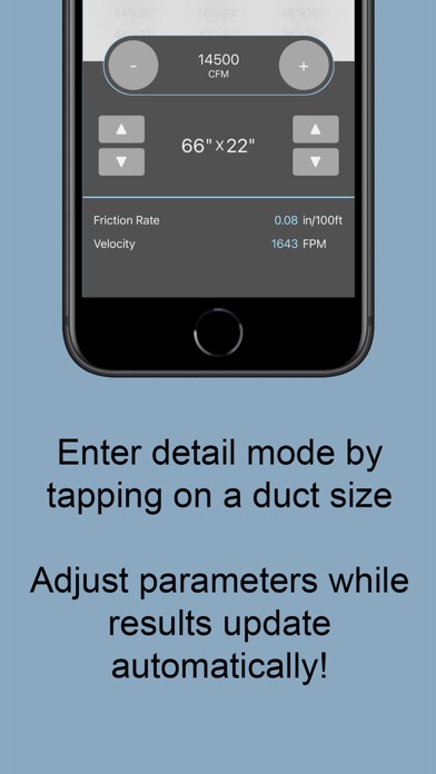 Ductulator Duct Sizing