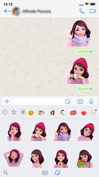 Christmas Stickers -WAStickers