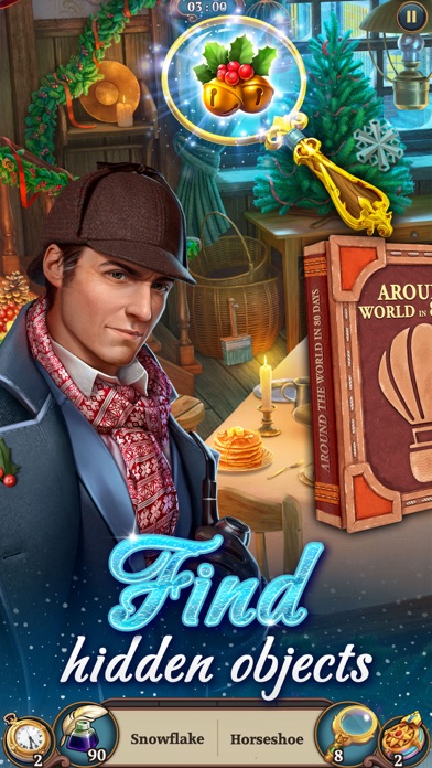 Sherlock・Hidden Object・Match 3