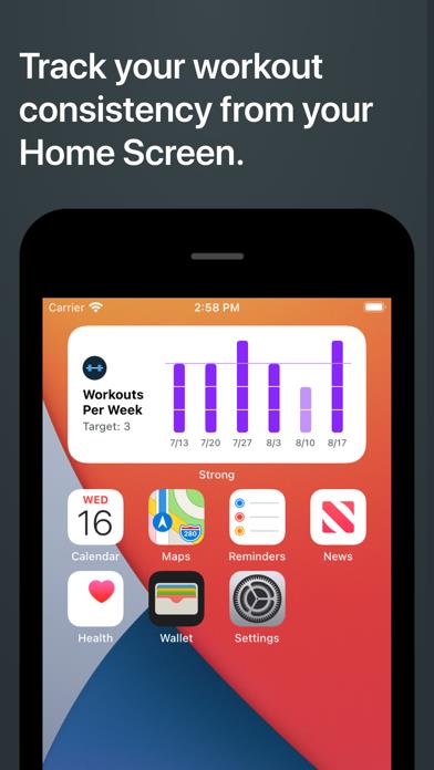 Strong Workout Tracker Gym Log