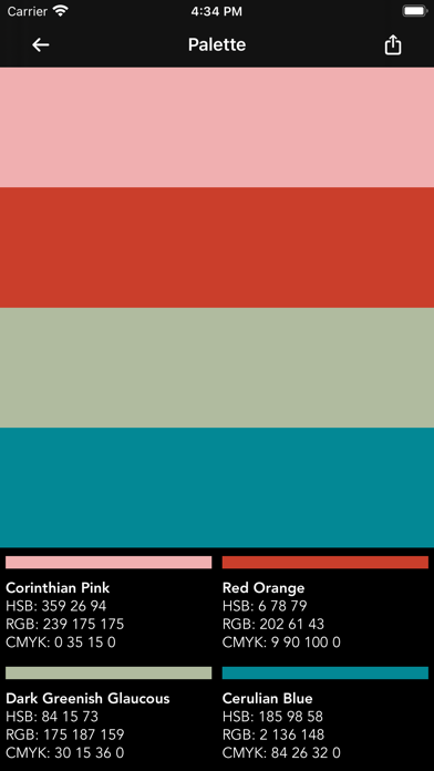 Sanzo Color Palettes