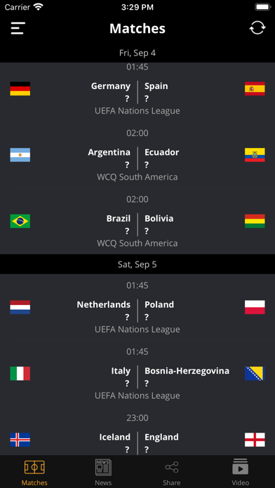 Football Today - Top matches