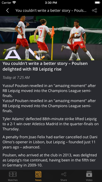 Football Today - Top matches