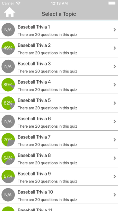 The Baseball Trivia Quiz