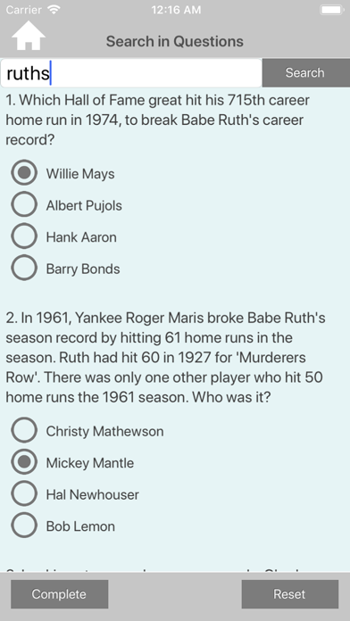 The Baseball Trivia Quiz