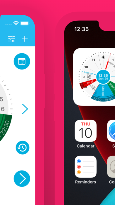 Sectograph visual time manager