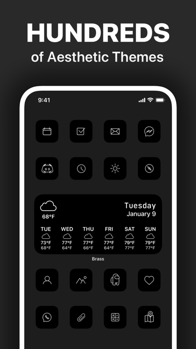 Brass - Icon Themes & Widgets