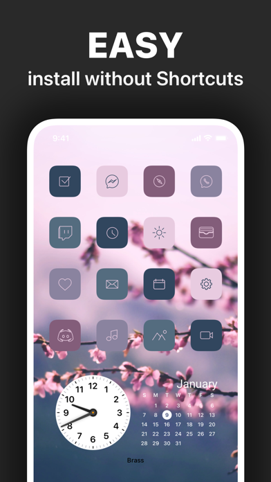 Brass - Icon Themes & Widgets
