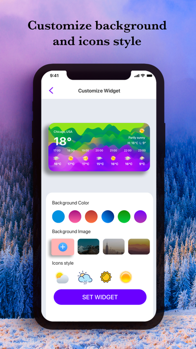 Weather Widget App