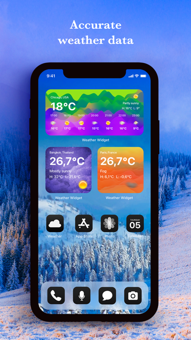 Weather Widget App