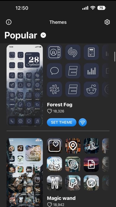 App Themes - Icons & Widgets
