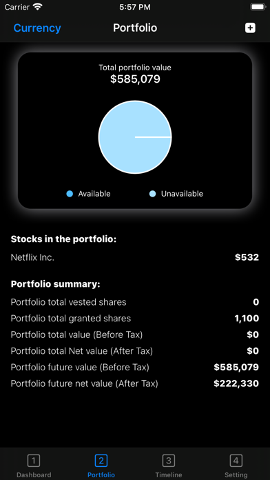 RSU Calculator