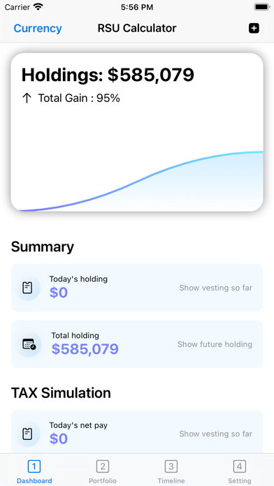 RSU Calculator