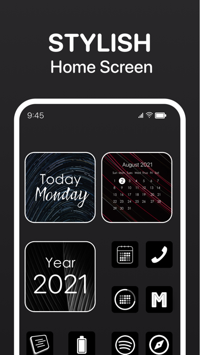 Calendar Widget - Date Widgets