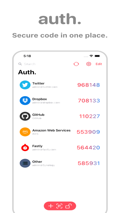 auth. - 2FA Smart Sync