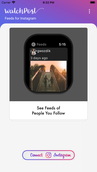 WatchPost for Instagram Feeds