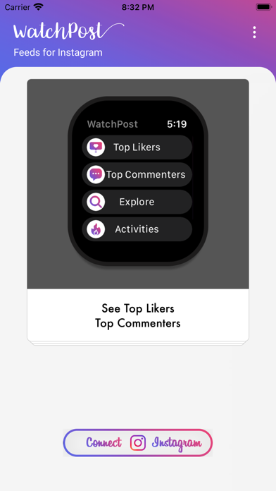 WatchPost for Instagram Feeds