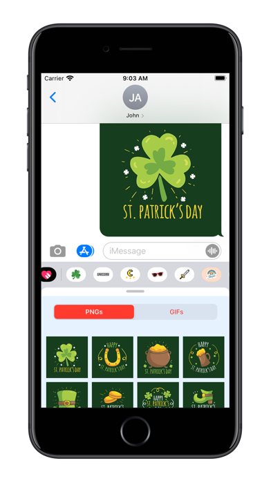 St Patrick - GIFs & Stickers