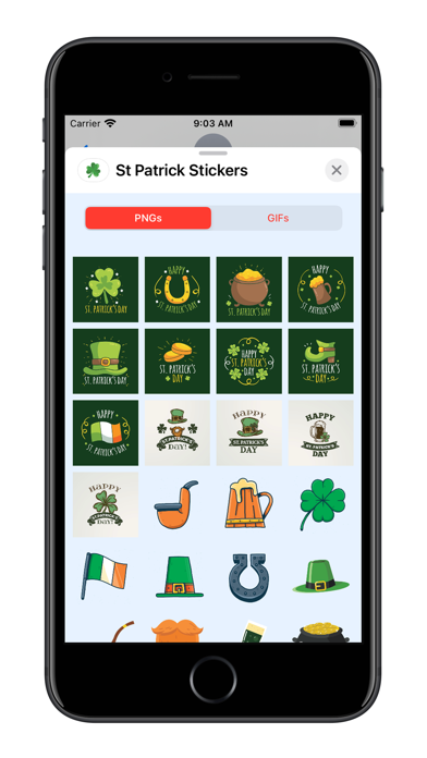 St Patrick - GIFs & Stickers