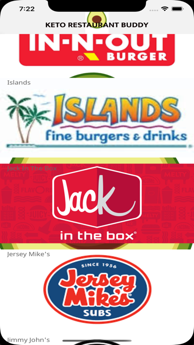 Keto Restaurant Buddy