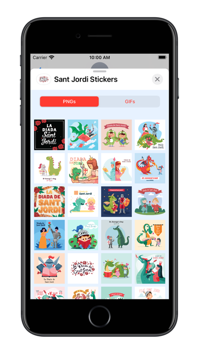 Sant Jordi - GIFs & Stickers