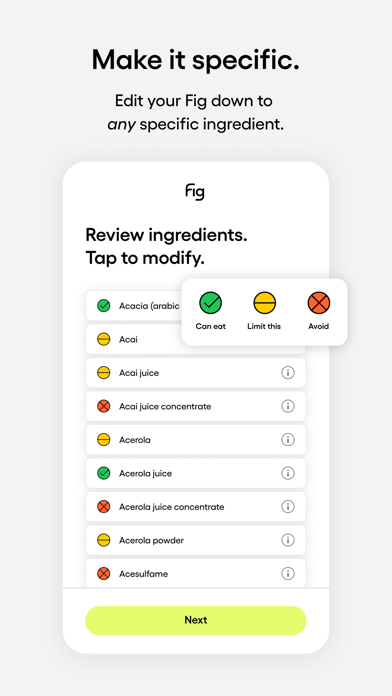 Fig: Food Scanner & Discovery