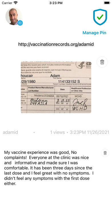 Vaccinated - My Vaccine Record