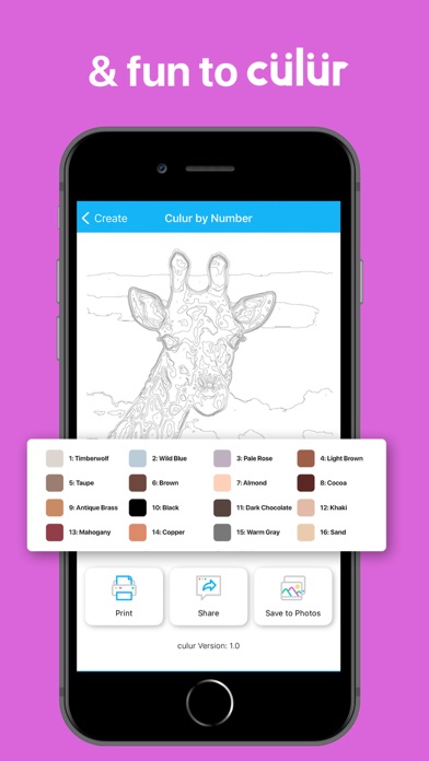 culur: Custom Color by Number