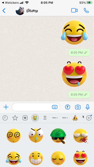 Wsticker for Chat Apps