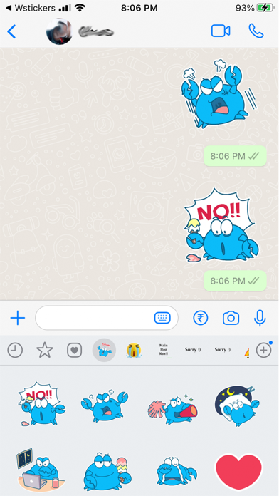 Wsticker for Chat Apps