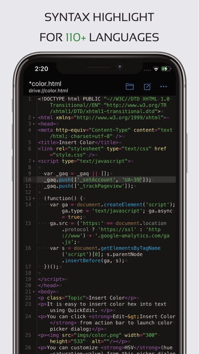 Code Editor - Compiler & IDE