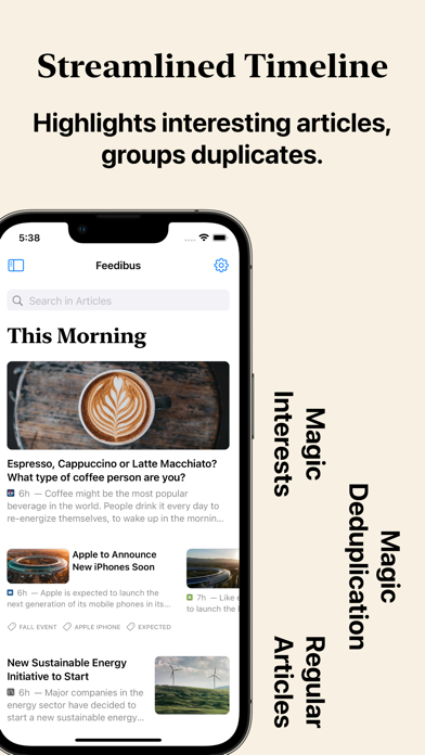 Feedibus — RSS Feed Reader