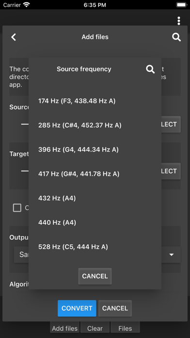 Audio Frequency Converter