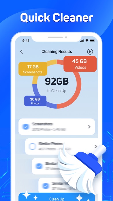 Quick Cleaner : Clean Storage