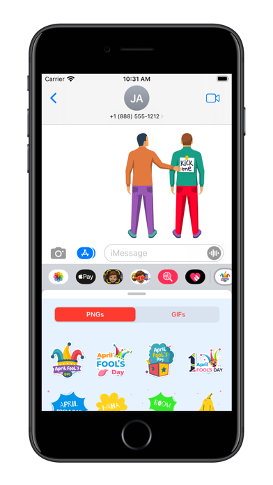 April's Fool - GIFs & Stickers