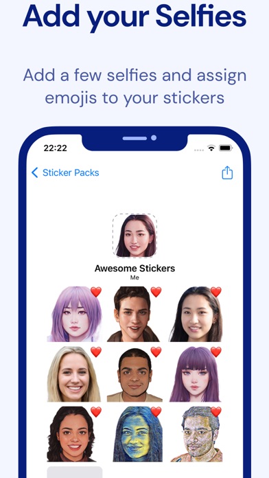 Selfie Stickers