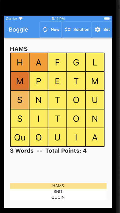 Boggle Practice