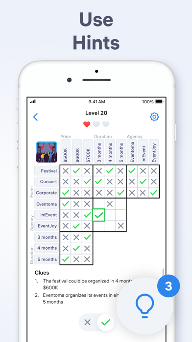 Logic Puzzles - Clue Game