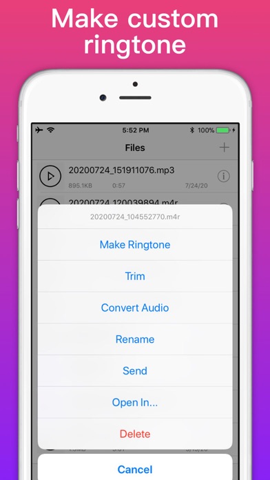 Ringtone Maker - extract audio