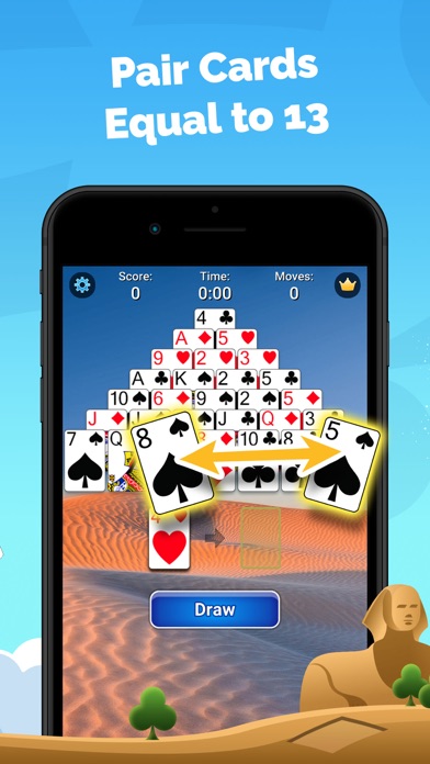 Pyramid Solitaire - Card Games