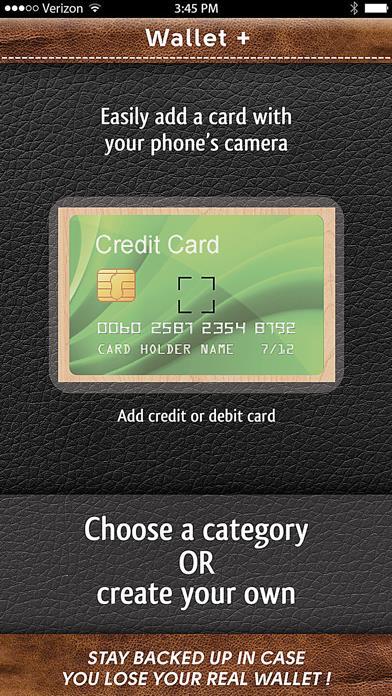 WalletPlus : Wallet on iPhone
