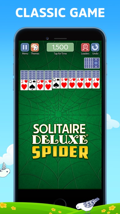 Spider Solitaire Deluxe® 2